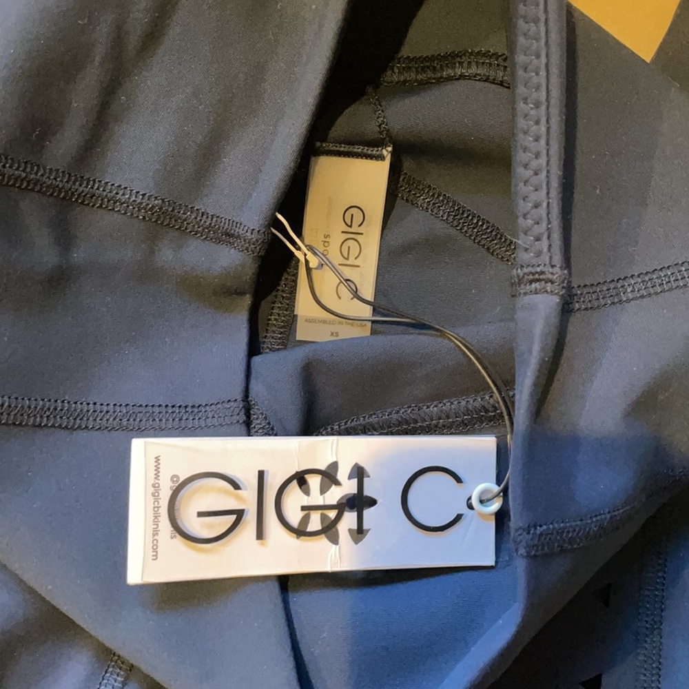 NWT GIGI C Katrina leggings in navy - Picture 5 of 5